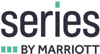 The image shows the &ldquo;series&rdquo; logo with &ldquo;BY MARRIOTT&rdquo; beneath it. logo on footer section.
